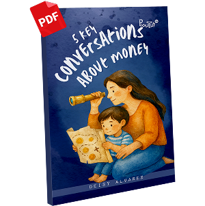 Banner Guía para Padres: 5 Conversaciones Clave sobre Dinero