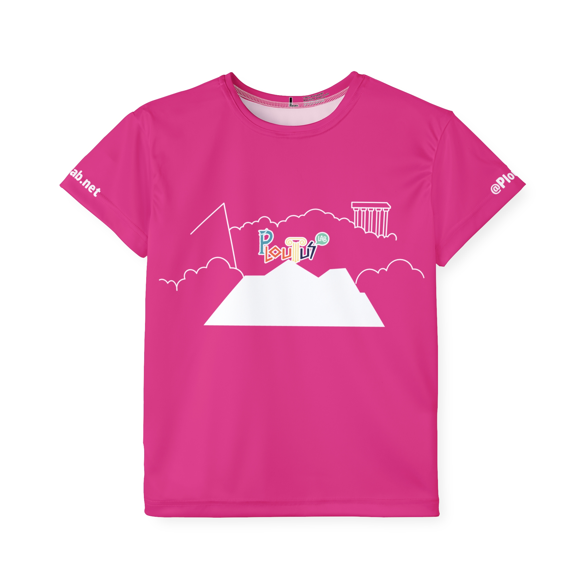 “Peak of Success” Kids Tee – Inspire Future Leaders | Pink | | Spanish Version